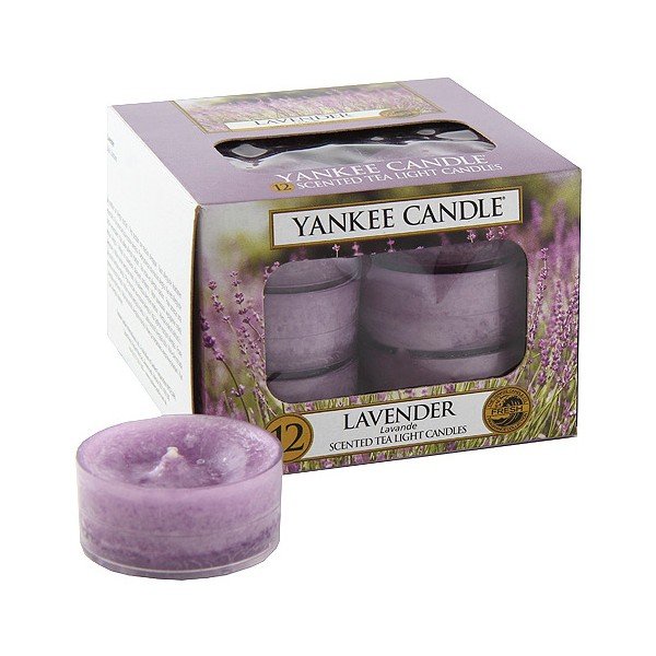 Levendula 12 db-os illatgyertya szett, egyenként 4-6 óra égési idő - Yankee Candle