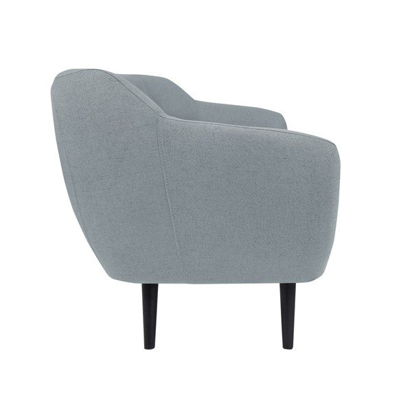 Piemont világoskék 2 személyes kanapé barna lábakkal - Mazzini Sofas-image-2