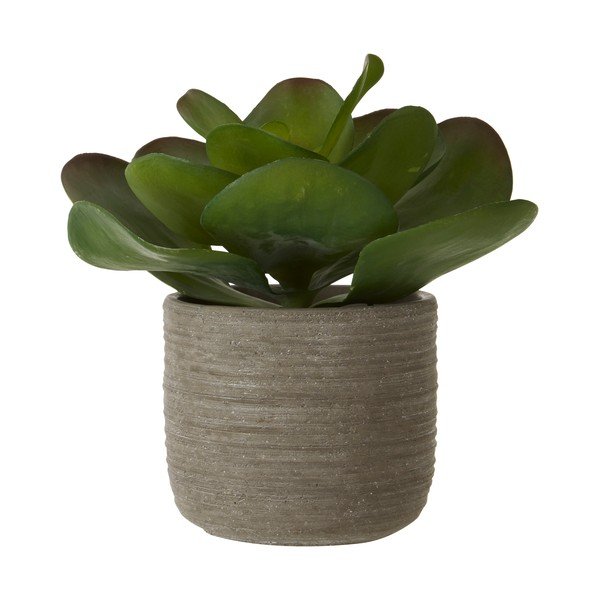 Fiori mű lótusz szürke kaspóban - Premier Housewares-image-1
