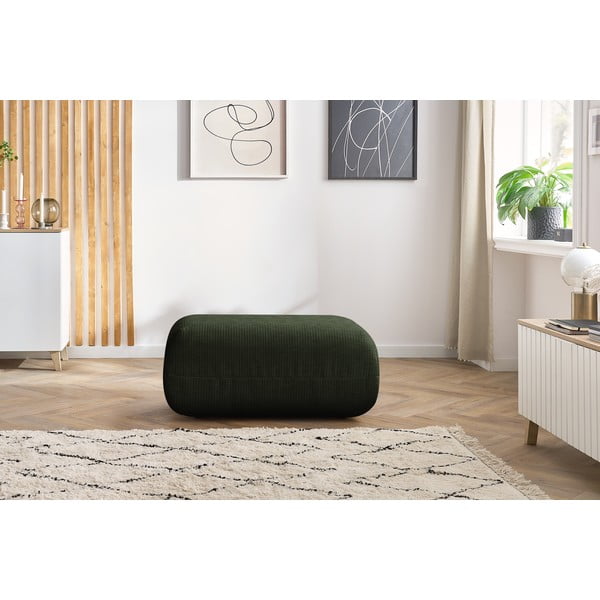 Zöld kordbársony lábtartó Lecomte – Bobochic Paris-image-1