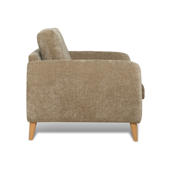 Világosbarna fotel Marvel - Scandic-image-2