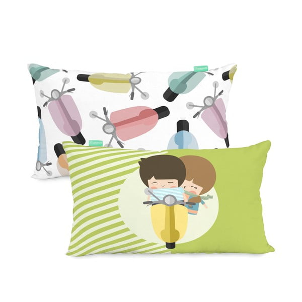 Summer Time párnahuzat 100% pamutból, 50 x 30 cm - Happynois-image-3