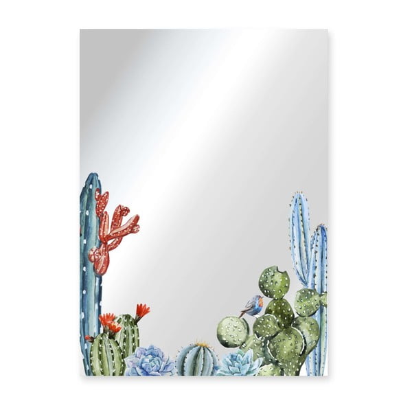 Espejo Decorado Cactus falitükör, 50 x 70 cm - Surdic