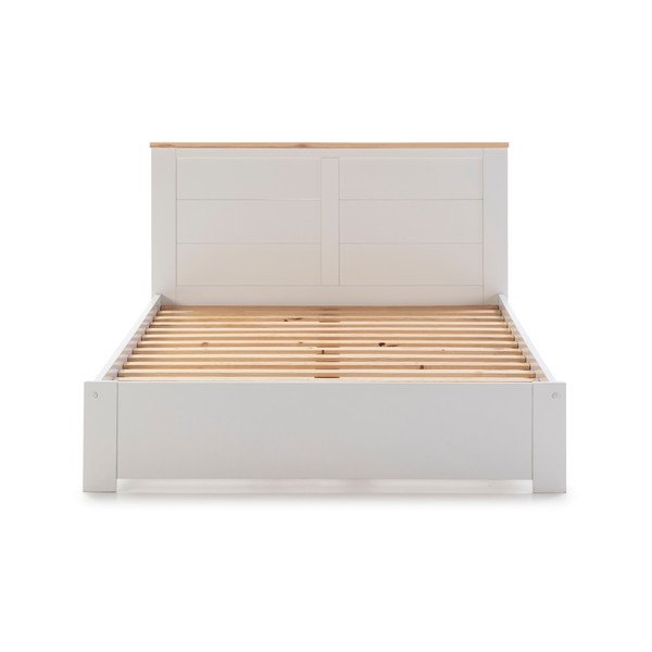 Fehér franciaágy 140x190 cm Akira – Marckeric-image-2