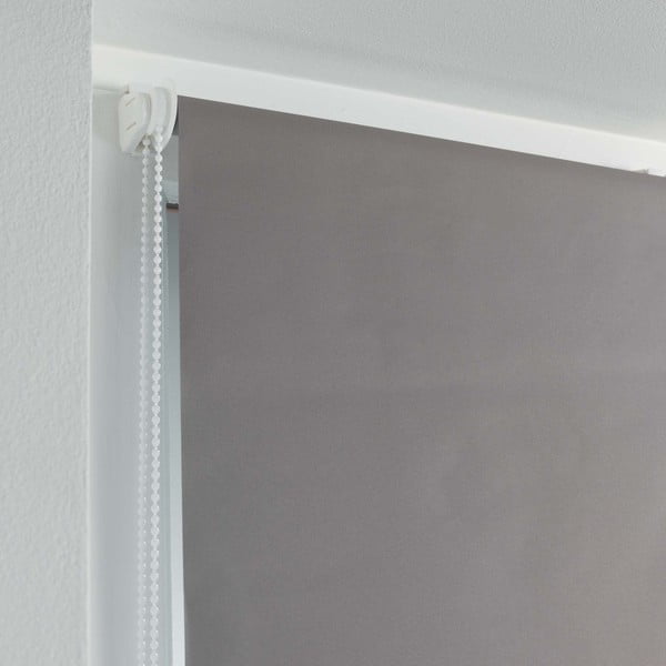 Világosbarna textil roló 90x180 cm Occult – douceur d'intérieur-image-1