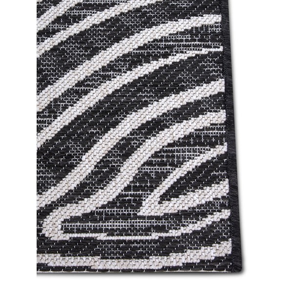 Antracitszürke kültéri szőnyeg 194x290 cm – Elle Decoration-image-4