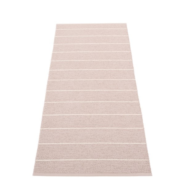 Világos rózsaszín kültéri-beltéri futószőnyeg 70x180 cm Carl Pale Rose – Pappelina