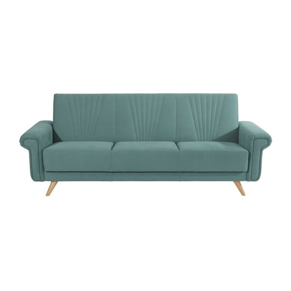 Jannes háromszemélyes kék színű kinyitható kanapé - Max Winzer