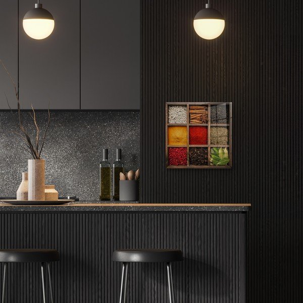 Üveg kép 30x30 cm Spices Box – Styler-image-1