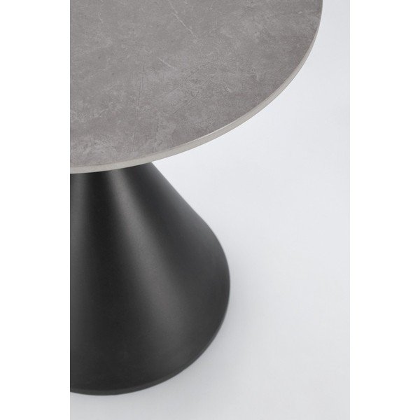 Kerek tárolóasztal márvány dekoros asztallappal ø 50 cm Joona – Bizzotto-image-3