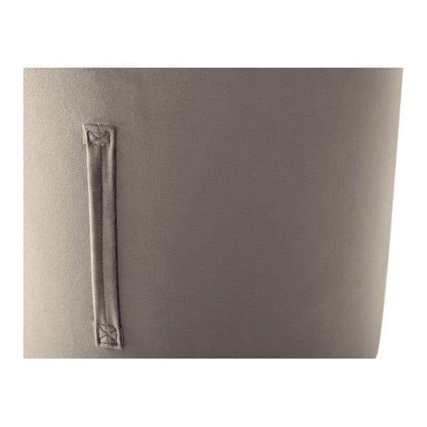 Fiore bézs puff, ⌀ 40 cm - Mazzini Sofas-image-3