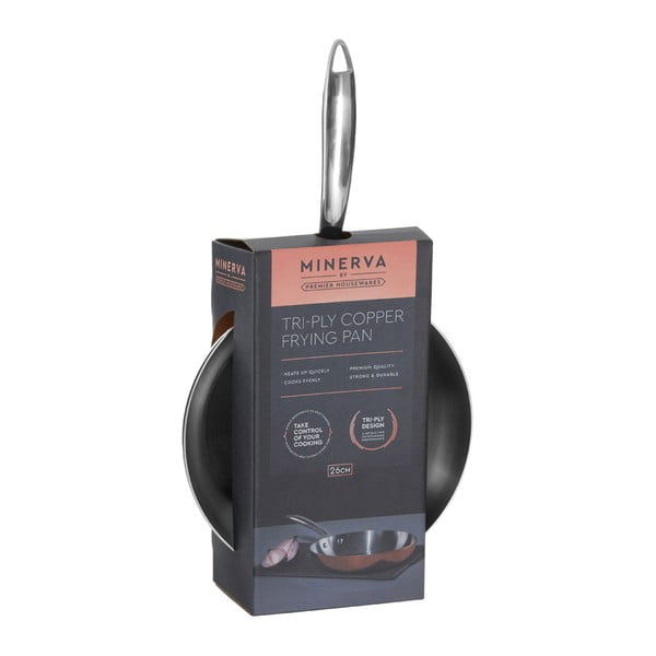 Minerva réz serpenyő, 26 cm - Premier Housewares-image-4