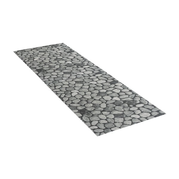 Szürke műanyag fürdőszobai kilépő 65x200 cm Sassi – Wenko-image-2