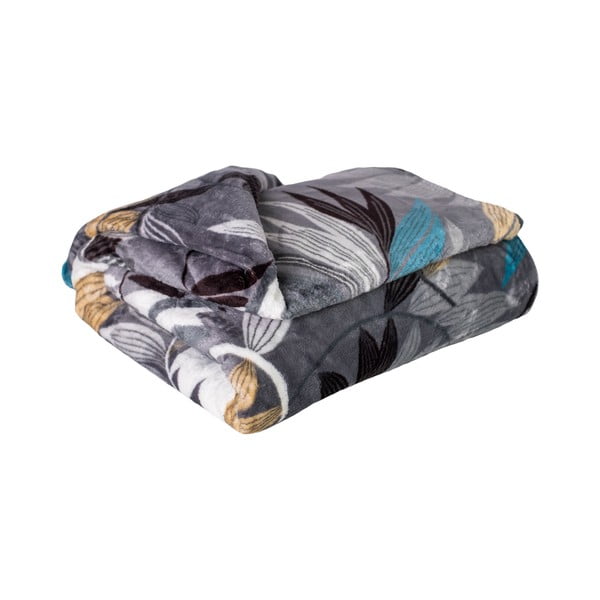 Mikroplüss takaró 200 x 150 cm Silver Leafs - My House-image-1