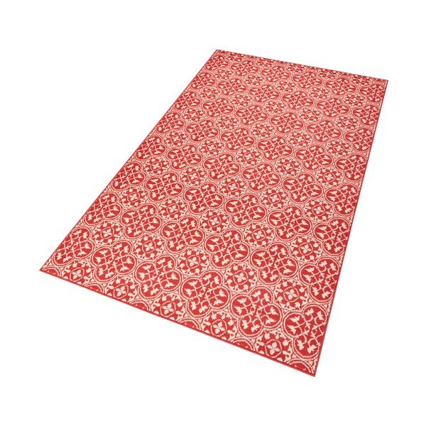 Gloria Pattern piros futószőnyeg, 80 x 200 cm - Hanse Home-image-3