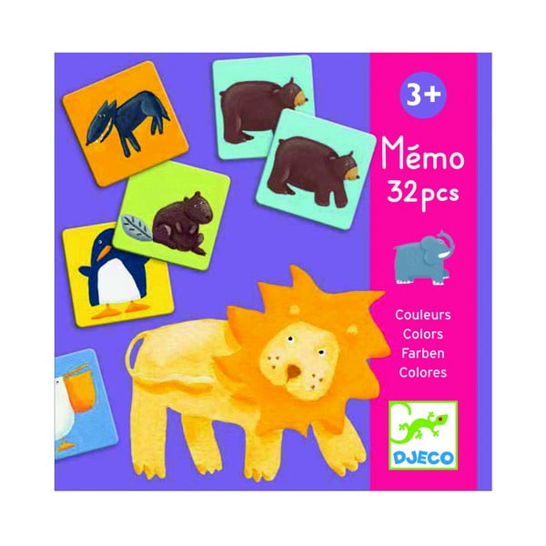 Animals memóriajáték gyerekeknek - Djeco-image-1