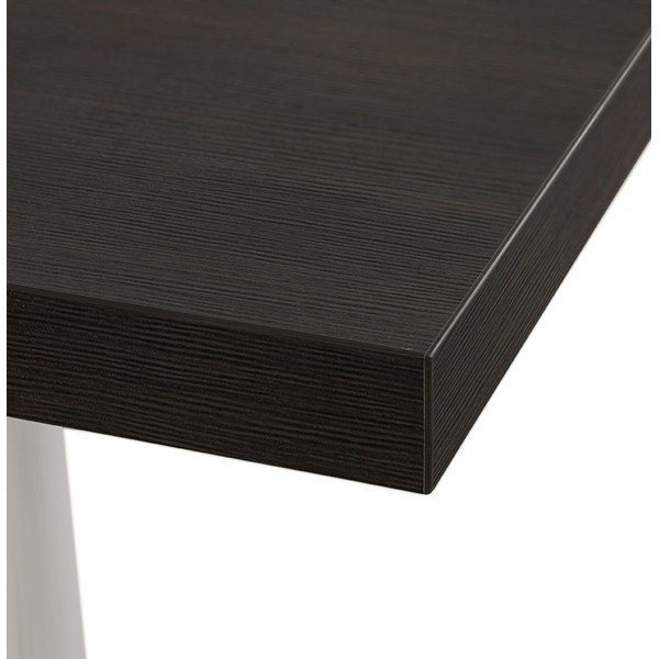 Tikafe fekete bárasztal fehér lábakkal, magasság 105 cm - Kokoon-image-1