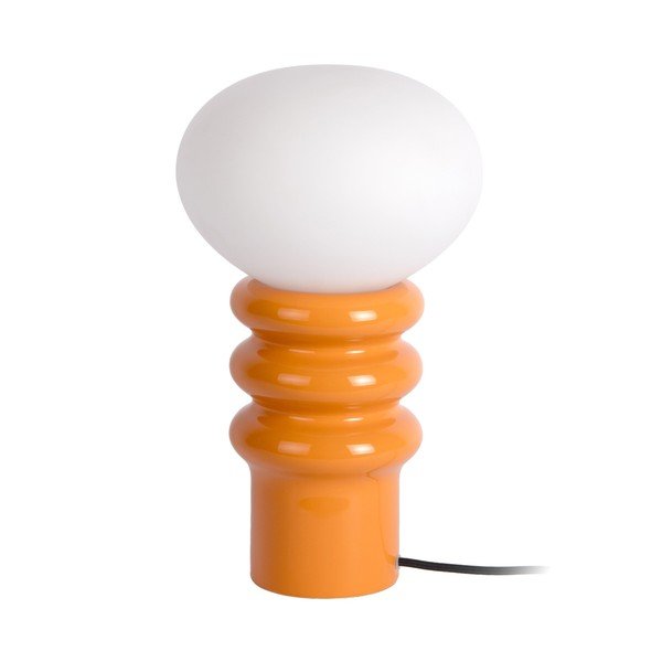 Narancssárga kerámia asztali lámpa (magasság 33,5 cm) Catania Aro – Leitmotiv