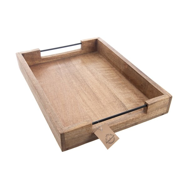 Fa tálca 30x40,5 cm Mango – Orion-image-3