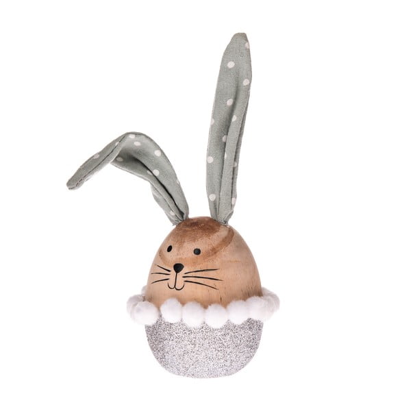 Bunny szürke fa húsvéti dekoráció - Dakls