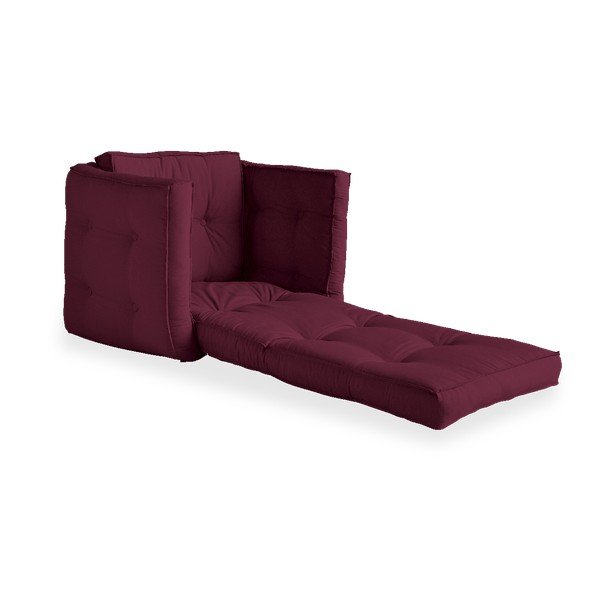 Dice Bordeaux sötétpiros kinyitható fotel - Karup Design-image-4
