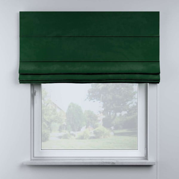 Zöld római roló 170x130 cm Posh Velvet - Yellow Tipi-image-4