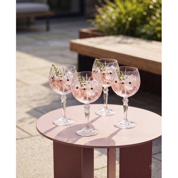 Gines pohár szett 4 db-os 650 ml Melodia – Lyngby Glas-image-3