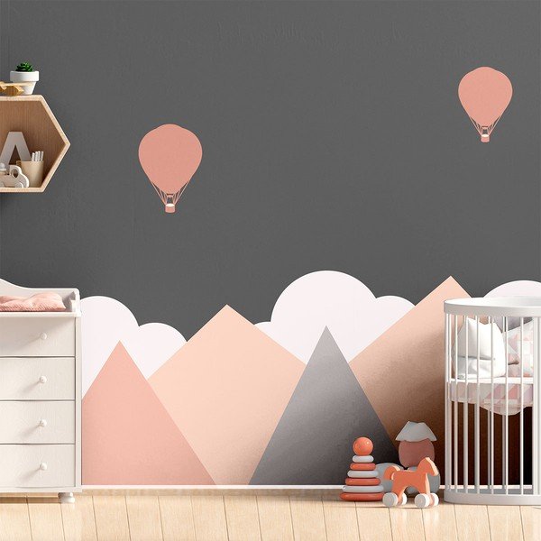 Giant Scandinavian Mountains Stockholm gyerek falmatrica, 180 x 60 cm - Ambiance-image-2
