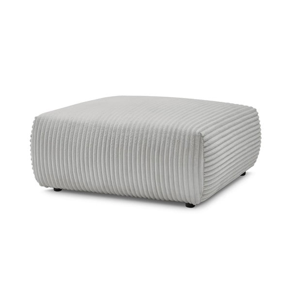 Világosszürke kordbársony lábtartó Lucien – Bobochic Paris-image-3