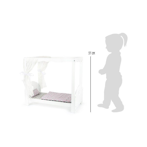 Canopy Bed kiságy játékbabáknak - Legler-image-3