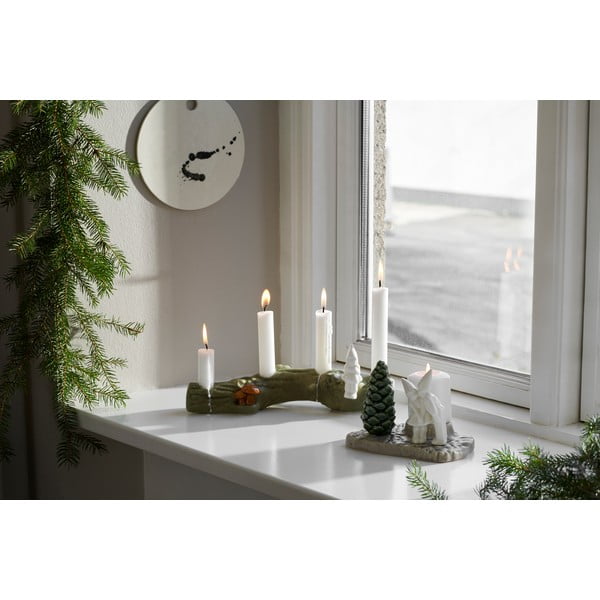 Christmas Tales porcelán gyertyatartó - Kähler Design-image-1