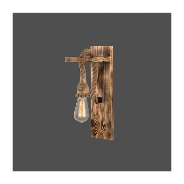 Natúr színű fali lámpa Woody – Squid Lighting-image-1