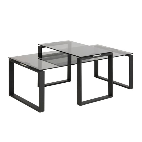 Katrine fekete dohányzóasztal - Actona