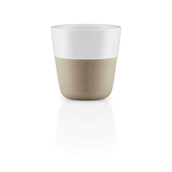 Fehér-bézs porcelán eszpresszó csésze szett 2 db-os 80 ml – Eva Solo