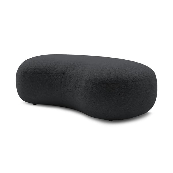 Sötétszürke buklé szövet lábtartó Saint-Germain – Bobochic Paris-image-3