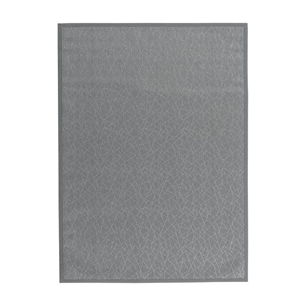 Világosszürke PVC szőnyeg 180x250 cm Geo Silver – Casa Selección
