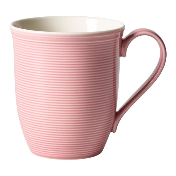 Rózsaszín porcelán bögre, 0,35 l - Like by Villeroy & Boch Group