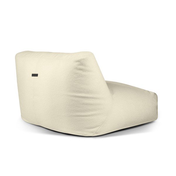 Krémszínű buklé babzsákfotel Sofa Tube – SLOWDOWN-image-4