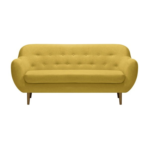Gaia sárga kanapé, 192 cm - Vivonita