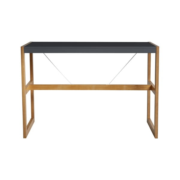 Square antracitszürke asztal, 140 x 104 cm - Marckeric