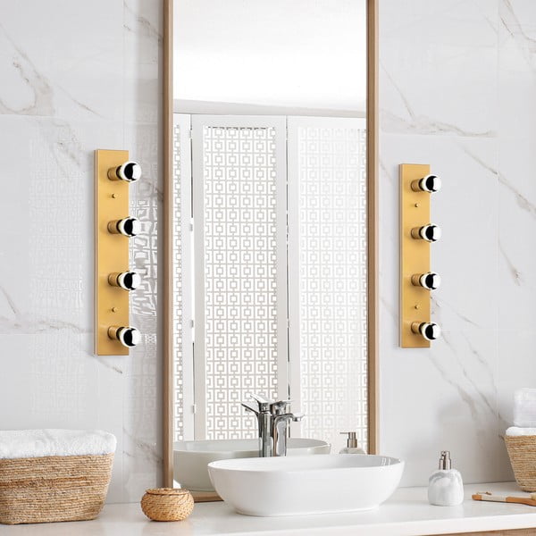 Aranyszínű fali lámpa Mirro – Opviq lights-image-2