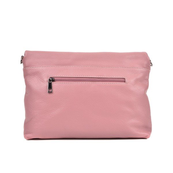 Elisa rózsaszín crossbody bőrtáska - Roberta M-image-2