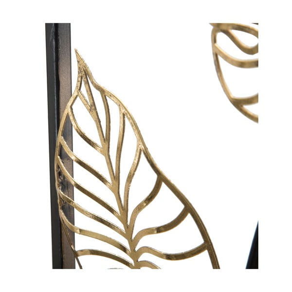 Luxy -B- levél motívumos fali fémdekoráció, 31 x 90 cm - Mauro Ferretti-image-3