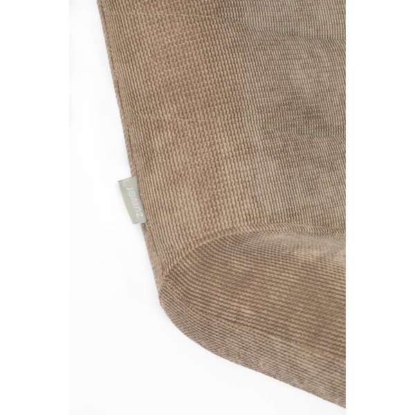 Bézs bársony fotel Bubba – Zuiver-image-1