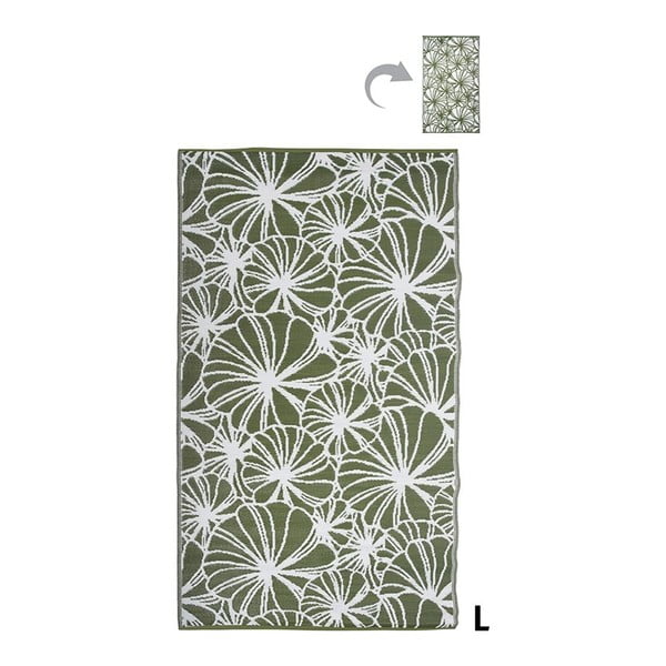 Flowers kétoldalas kültéri szőnyeg, 152 x 241 cm - Esschert Design