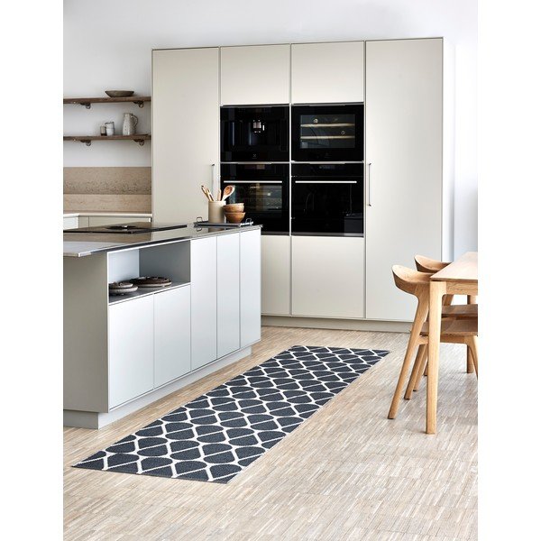 Sötétszürke kültéri-beltéri futószőnyeg 70x200 cm Otis Granit – Pappelina-image-1