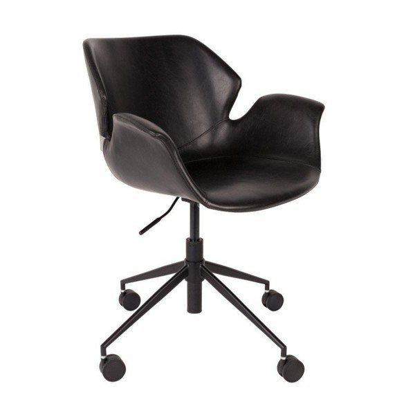 Office Chair Nikki fekete forgószék - Zuiver