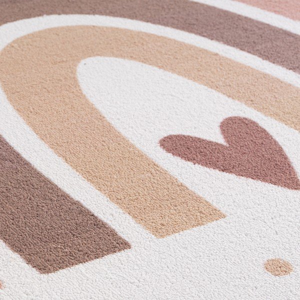 Krémszínű mosható gyerek szőnyeg 160x230 cm Coco 1132 – Ayyildiz Carpets-image-2