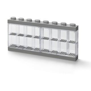 Szürke gyűjtőszekrény 16 minifigurához - LEGO®