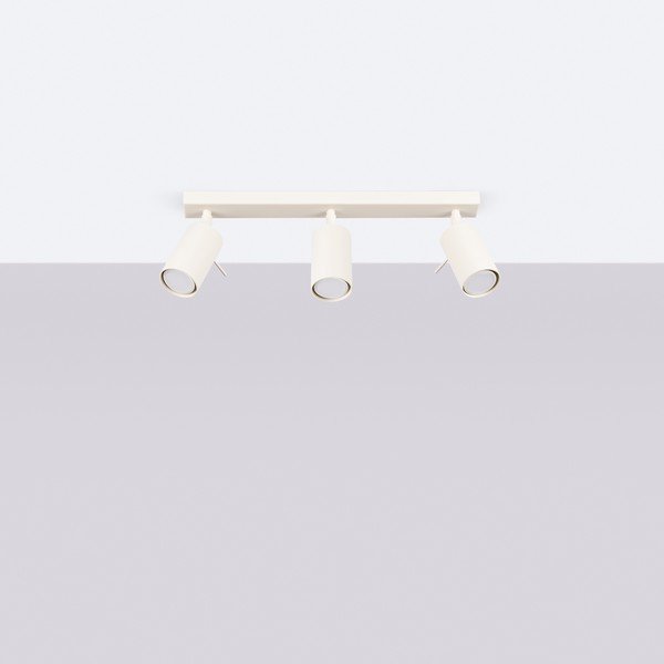 Krémszínű spotlámpa 6x45 cm Etna – Sollux-image-4